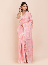 KAVVYA SILK PEACH SAREE